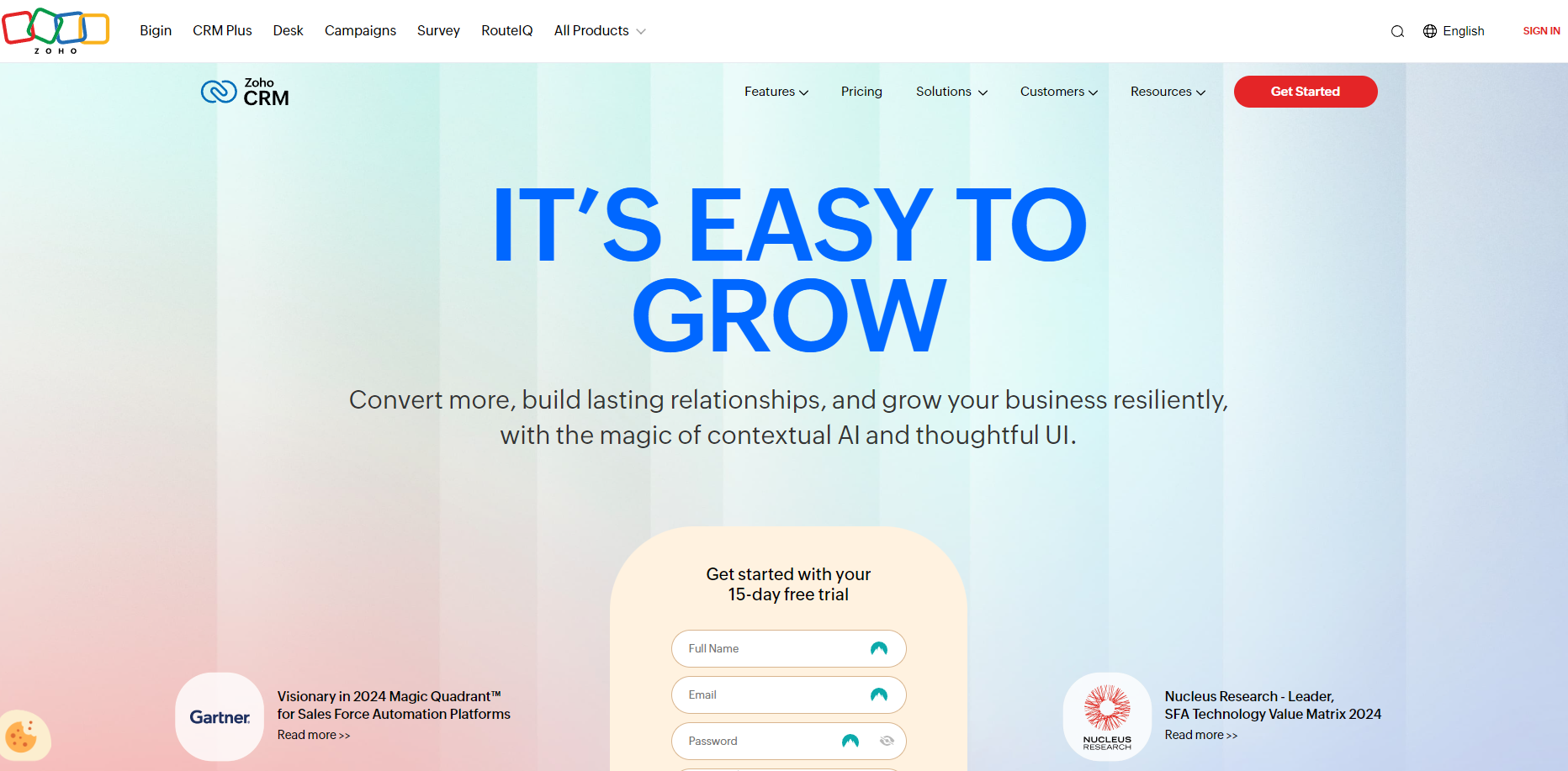 Zoho CRM
