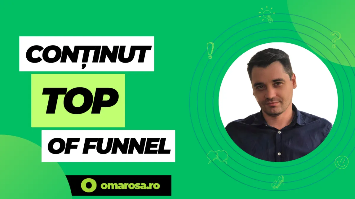 Conținut Top of Funnel: Atrage clienți