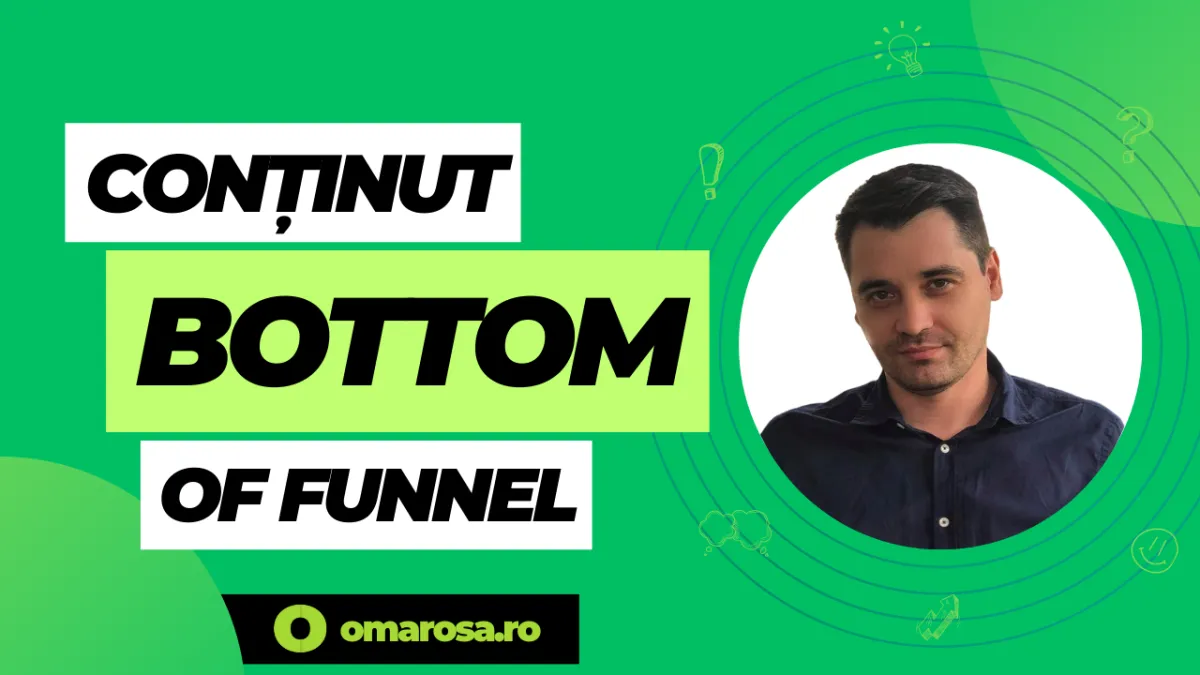 Conținut Bottom of Funnel: Ghid complet