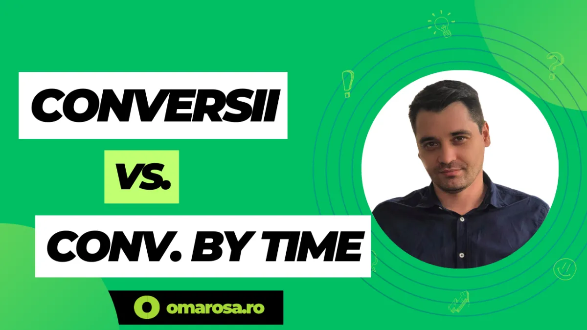 Conversii vs. Conversii după timpul de conversie