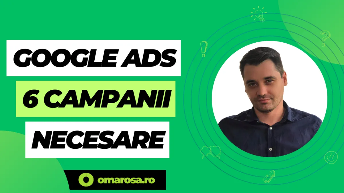6 campanii Google Ads esențiale